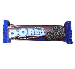 درنا بیسکوییت کاکئویی با کرم کاکائویی دربیس